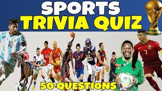 Ultimate 50 Sports Trivia Challenge: Can You Score Higher Than Your Friends?