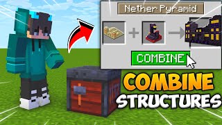 Minecraft But I Can Combine Structures!