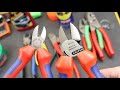 Knipex Diagonal Cutters and Unsticking pliers with polish & WD-40. Trick: Stop before it's perfect!