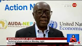 Breakthrough at COP27 | Technical phase ended on Monday night