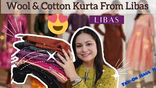 New Libas Kurta Haul 2025 | Winter \u0026 Summer Kurta From Libas | Stylingtipswithvagisha