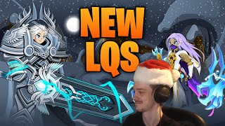 New Drakkar Knight Class! AQW Frostval LQS! 2024 New Rares