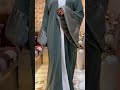 *MADE IN UAE 🇦🇪**PARTY WEAR SHRUG STYLE ABAYA WITH BEUTIFUL FLAIR