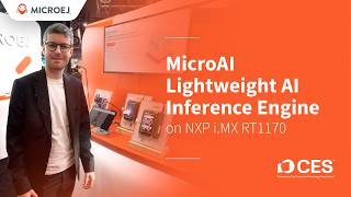 MicroAI Image Recognition Demo at CES 2026 | Embedded AI in Action