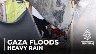 Gaza's rain crisis: 1.9M displaced Palestinians struggle in makeshift tents