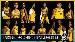 Los Angeles Lakers Final Roster 2019-2020 (LakeShow)