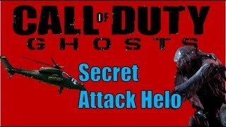 Call of Duty Ghosts Extinction Secret Hidden Easter Egg Attack Helicopter Killstreaks