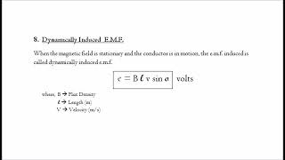 Dynamically Induces EMF | Electromagnetism | Basic Electrical Engineering | Rough Book