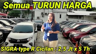 Daihatsu SIGRA type R, Cicilan 2,5 Juta Tenor 5 Th. BUKTIKAN. Promo Daihatsu Sigra 2024.