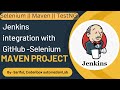 Jenkins integration with GitHub for Selenium Project : Jenkins tutorial 2