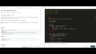 Leetcode 805. Split Array With Same Average