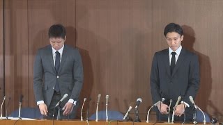 桃田・田児両選手が謝罪 バドミントン、違法賭博で