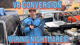 VK COMMODORE BROCK TRIBUTE: V8 conversion, wiring nightmares.