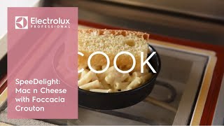 SpeeDelight - Mac n Cheese with Foccacia Crouton