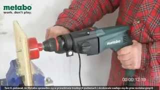 Test wiertarki udarowej Metabo SBE 760