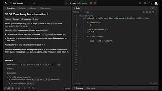 Leetcode 3356 - Zero Array Transformation II - Python