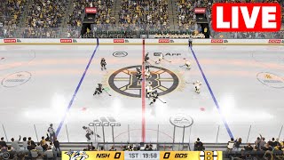 NHL LIVE🔴 Nashville Predators vs Boston Bruins - 14th October 2023 | NHL Full Match - NHL 24