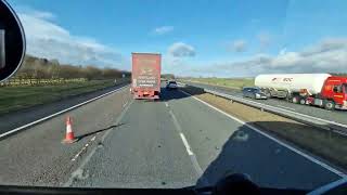 Timelapse - way to Scotland. Scotch Corner A66 - M6 - A74(M) - M74 - Hamilton Services. Enjoy.