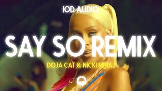 Doja Cat - Say So (Remix) ft. Nicki Minaj [8D Audio] 🔉