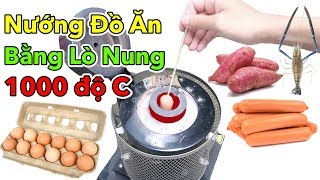 Lâm Vlog - Thử Nướng Tất Cả Mọi Thứ Bằng Máy Nấu Kim Loại Nóng 1000 Độ C