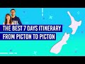 🗺️ Itinerary Picton to Picton in 7 Days  - South Island New Zealand Tour - NZPocketGuide.com