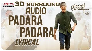 Padara Padara video song 3D surround || Maharshi movie || (Padara Padara song)
