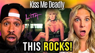 INTRODUCING wifey to Lita Ford - Kiss Me Deadly! Halloween costume unlocked lol...