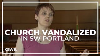 Vandals break into SW Portland church, tag walls with graffiti, leave behind evidence of drug use