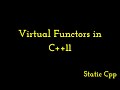 Virtual Functors in C++11| C++11 concepts