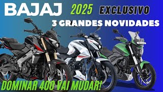 ✅BAJAJ DOMINAR 400 ATUALIZADA E MAIS LANÇAMENTOS CONFIRMADOS.