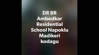 Republic day celebration 2021 DR BR Ambedkar Residential School Napoklu  Madikeri kodagu