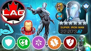 NEW BUFFED SUPERIOR IRONMAN IS AWESOME!! 6-Star Rank 5 Gameplay! Abilities Breakdown! Guide! - MCOC