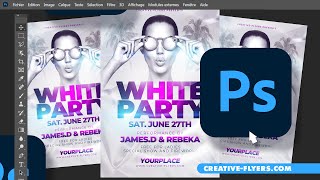 Summer Party Flyer | Design in Photoshop (Preview)