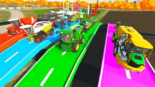 COLORFUL CONTAINER TRUCK COLLECTION Farming Simulator 22