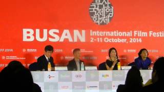 GANGSTER PAY DAY press conference greetings - 2014 Busan Int'l Film Festival - Meniscus Magazine