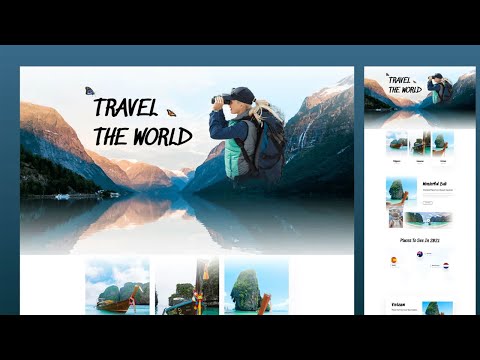 How To Create Your Own Travel Website Using WordPress Gutenberg Template