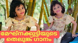 മേഘ്നക്കുട്ടി പാടിയ തെലുങ്ക് ഗാനം | Top Singer Meghna Sumesh Telugu Song