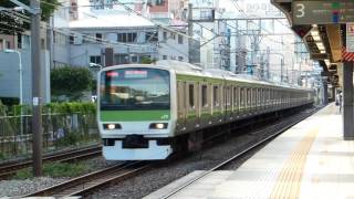 【この風景もあと数年】渋谷駅３,４番線ホーム脇を通過する山手線内回り電車