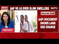 aap news delhi lg refutes kejriwal s allegations over shakur basti slum land acquisition