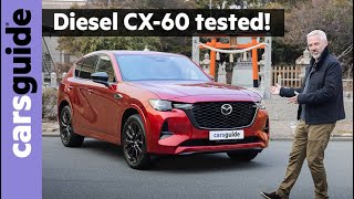 Is diesel best? 2023 Mazda CX-60 review: Diesel | Mazda aims for BMW X3, Mercedes GLC and Audi Q5!