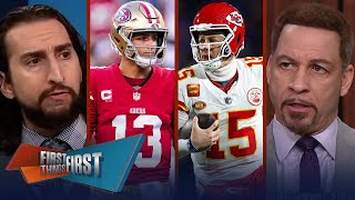 Mahomes has most to gain, Purdy most to lose entering Super Bowl LVIII | NFL | FIRST THINGS FIRST