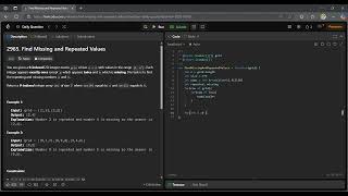 🔥 JavaScript Solution: Find Missing & Repeated Values | Leetcode 2965 | 99% Faster 🚀