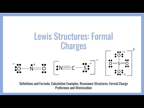 Formal Charges And Lewis Structures - YouTube