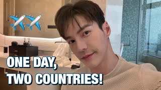 1 day, 2 countries, 12 hours. Insane flying! ✈️ | LAWRENCE WONG 王冠逸