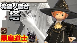 【FF14】希望ノ砲台：「塔」に黒魔道士で行ってみました