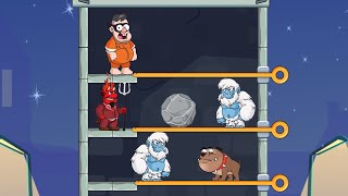 Prison Pin Rescue - All Levels Gameplay Pull Him Out ( Levels 216 - 243 )