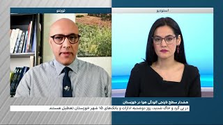 هواشناسی خوزستان نسبت به ورود توده گرد و خاک از کشور عراق به این استان هشدار داد