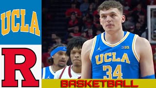 UCLA vs Rutgers Basketball Game Full Highlights 2025