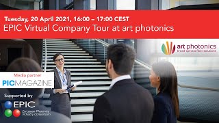 EPIC Virtual Company Tour at art photonics