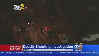 Man Found Fatally Shot In South LA